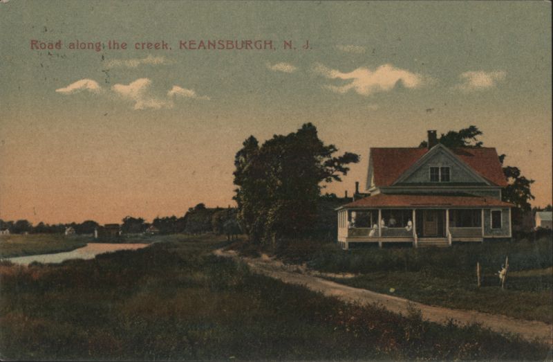 Road Along the Creek, Keansburg, New Jersey