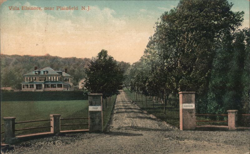 Villa Elsinore Entrance, Plainfield, New Jersey