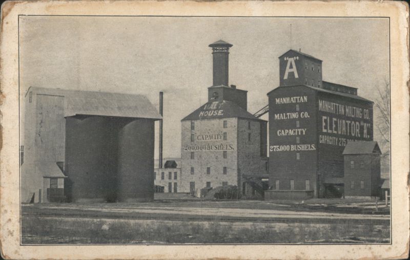 Manhattan Malting Co. Elevator A, Manhattan, Montana