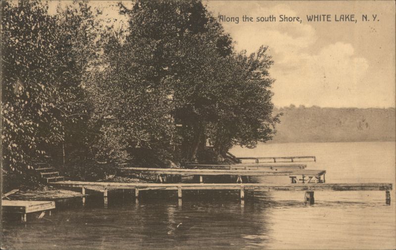 Along the South Shore, White Lake, New York