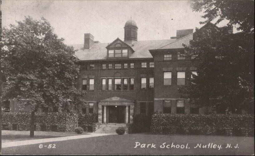 Park School Building Exterior Nutley New Jersey