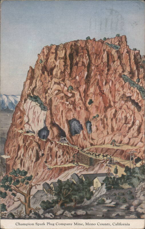 Champion Spark Plug Company Mine, Inyo Mountain Range Bishop California