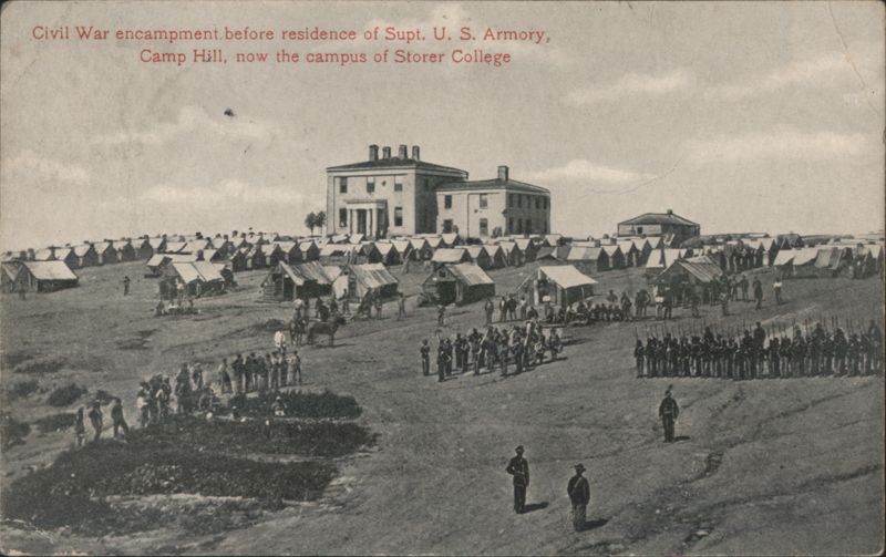 Civil War Encampment at Camp Hill, Harpers Ferry West Virginia