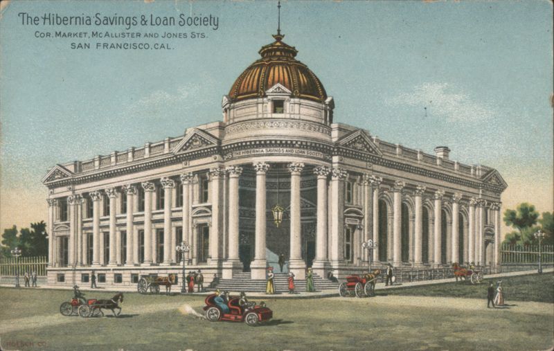 The Hibernia Savings and Loan Society Building San Francisco California