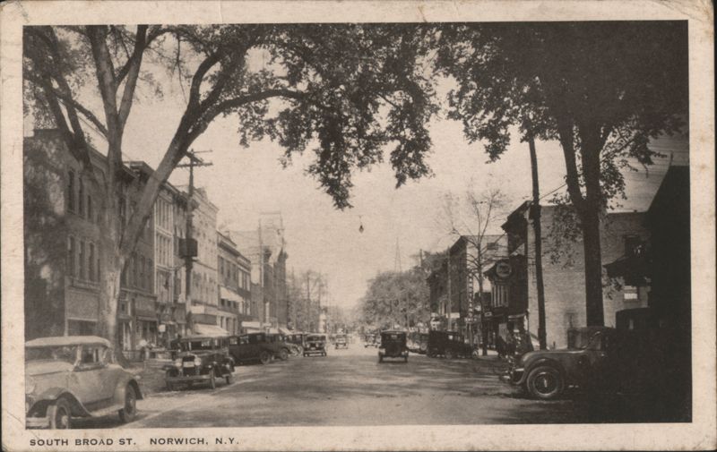 South Broad Street, Norwich, New York