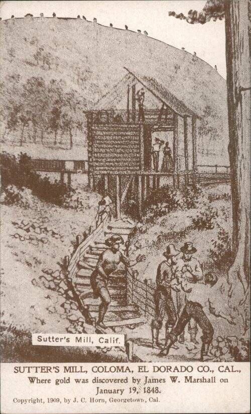 Sutter's Mill, Coloma, El Dorado County, California