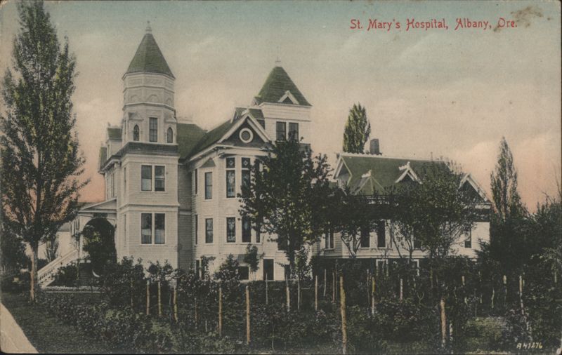 St. Mary's Hospital Building Exterior Albany Oregon