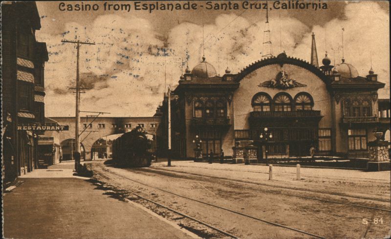 Casino from Esplanade, Santa Cruz California