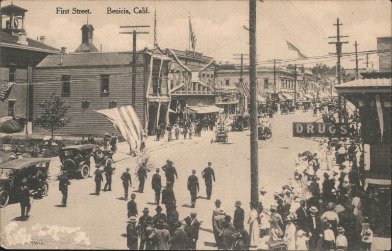 First Street Scene, Benicia, California