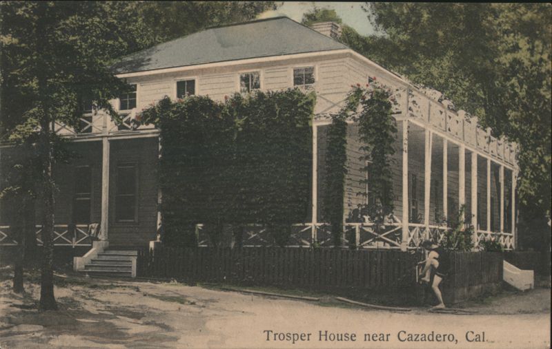 Trosper House near Cazadero, California
