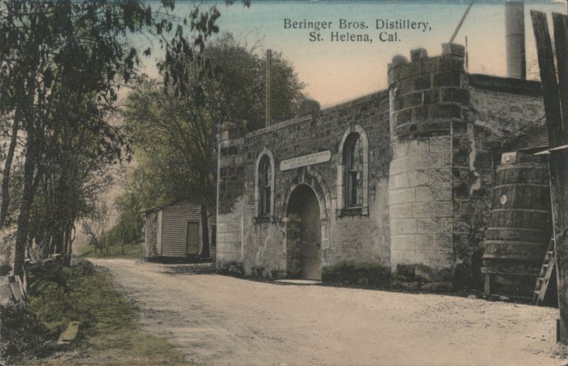 Beringer Bros. Distillery, St. Helena, California Saint Helena