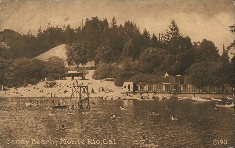 Sandy Beach, Monte Rio, California