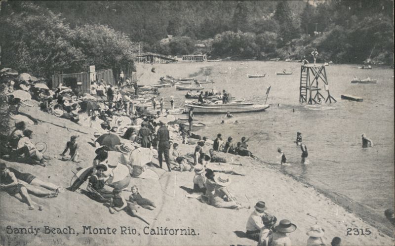 Sandy Beach, Monte Rio, California