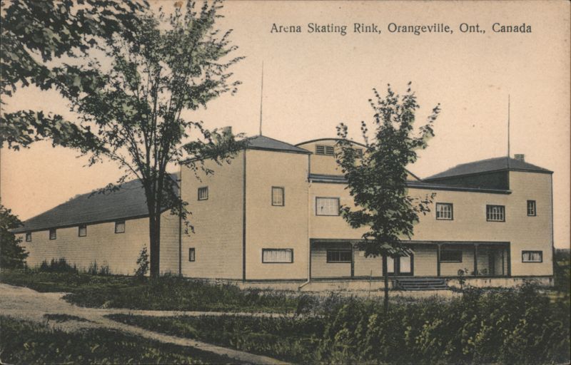 Arena Skating Rink, Orangeville, Ontario Canada