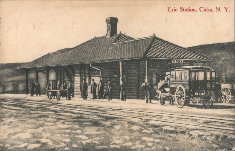 Erie Railroad Station, Cuba, New York