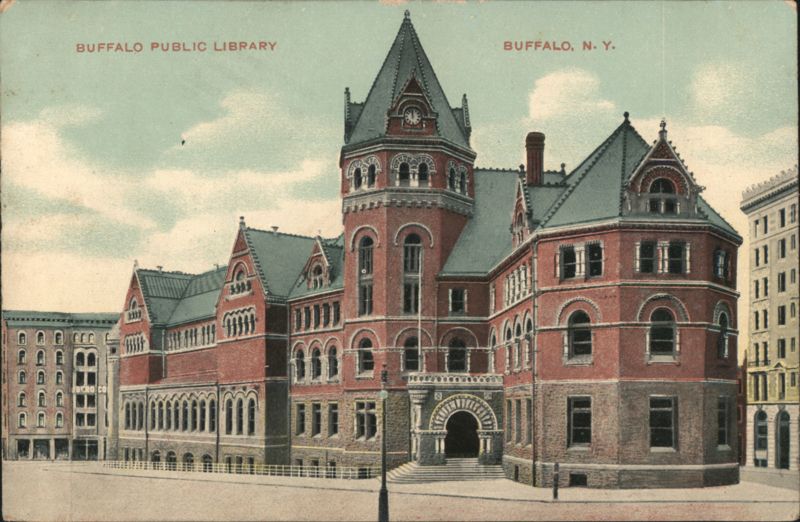 Buffalo Public Library Building New York