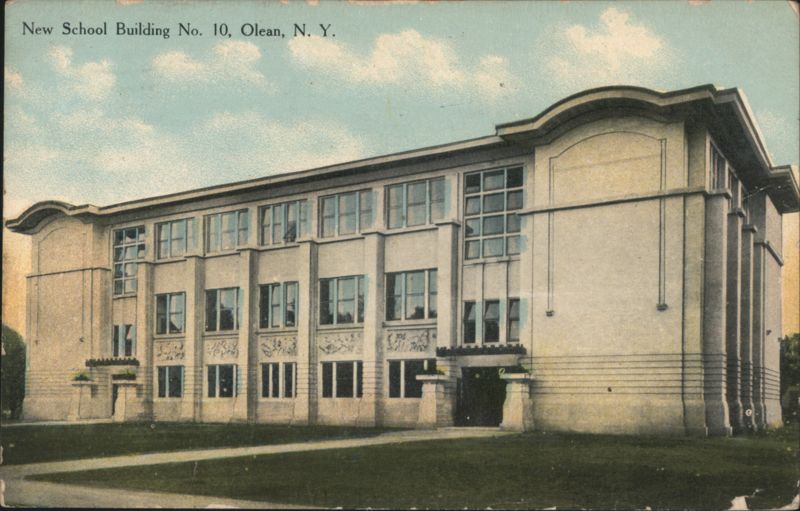New School Building No. 10 Olean New York