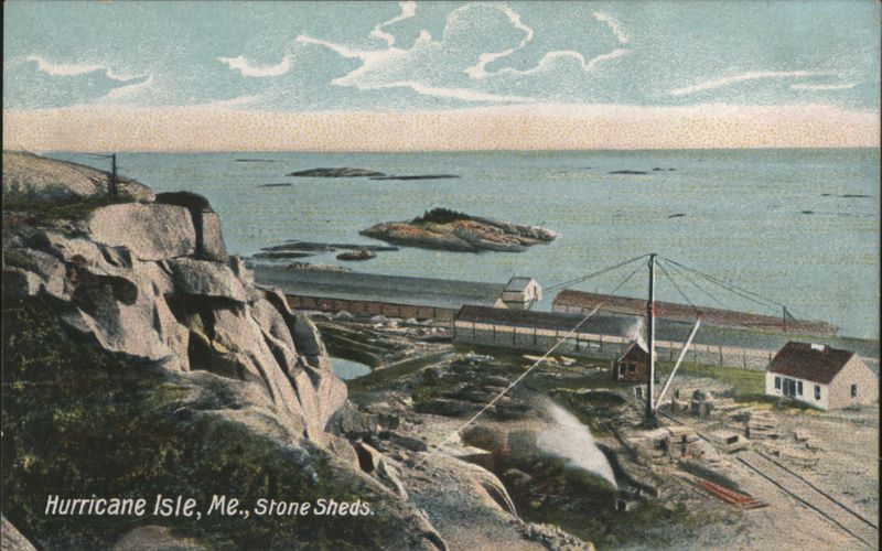 Stone Sheds, Hurricane Isle, Maine Vinalhaven