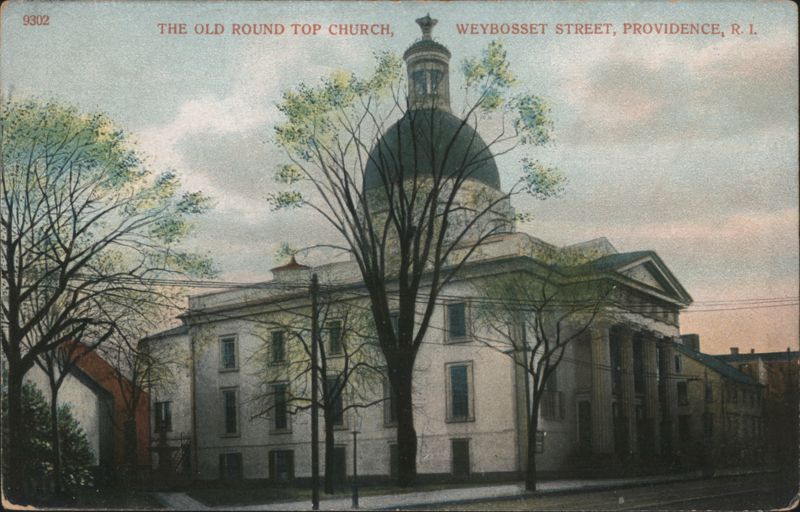 The Old Round Top Church, Weybosset Street Providence Rhode Island