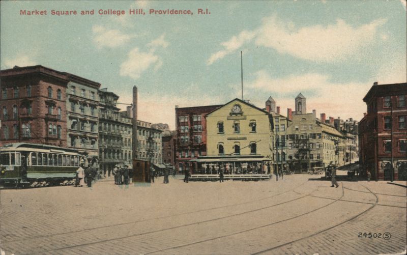 Market Square and College Hill, Providence, RI Rhode Island