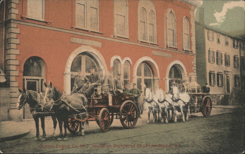 Ocean Engine Co. No. 7 House, Richmond Street Providence Rhode Island