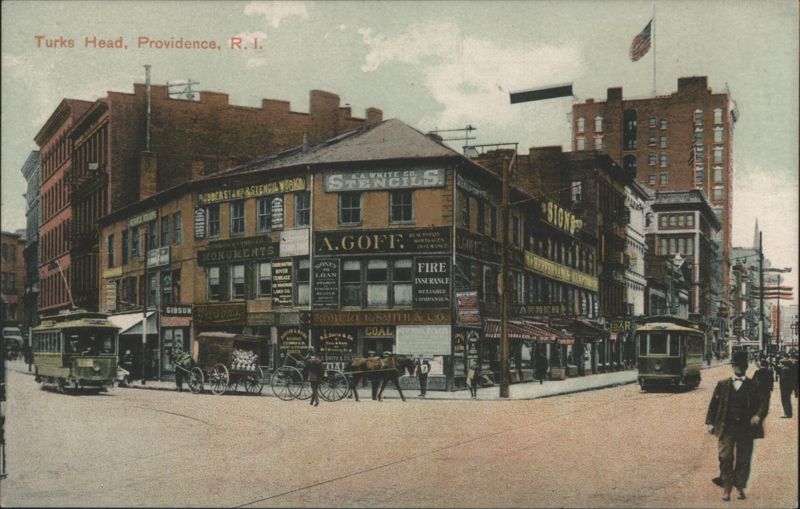 Turks Head Intersection, Providence, Rhode Island