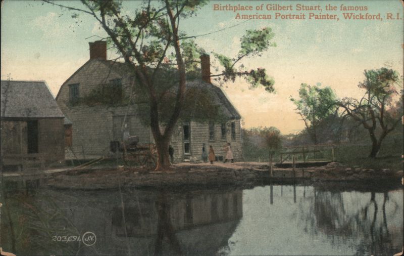Birthplace of Gilbert Stuart, Wickford, Rhode Island