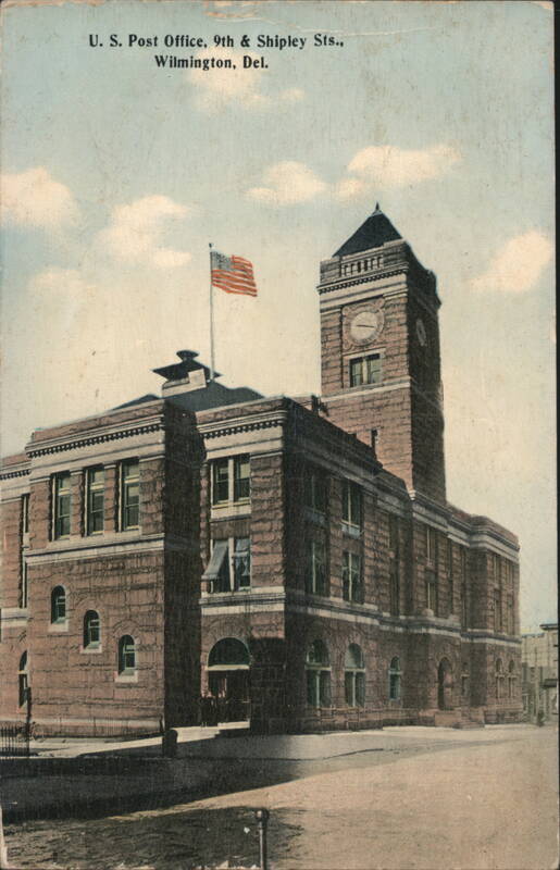 U.S. Post Office, 9th and Shipley Streets Wilmington Delaware