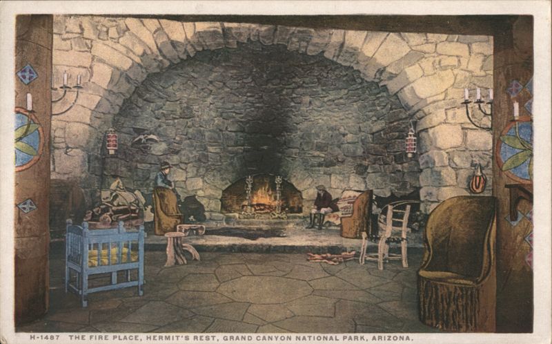 The Fire Place, Hermit's Rest, Grand Canyon National Park Arizona