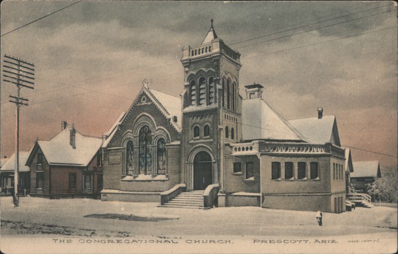 The Congregational Church in Winter Prescott Arizona