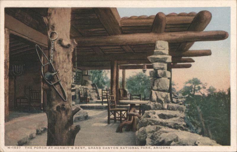 The Porch at Hermit's Rest, Grand Canyon National Park Arizona