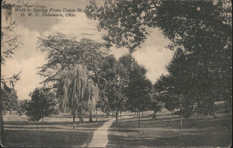 Walk to Spring from Union Street, Ohio Wesleyan University Delaware