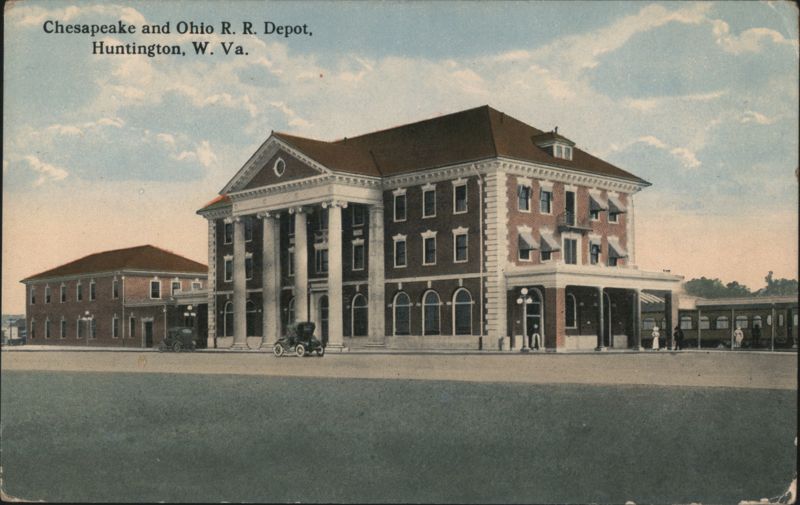 Chesapeake and Ohio R. R. Depot Huntington West Virginia