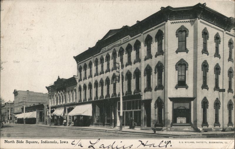 North Side Square, Ladies Hall, Indianola, Iowa