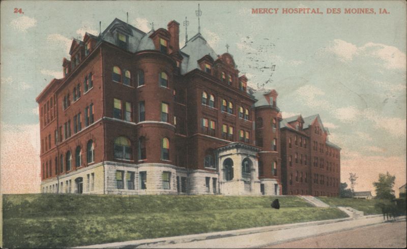 Mercy Hospital Building, Des Moines, Iowa