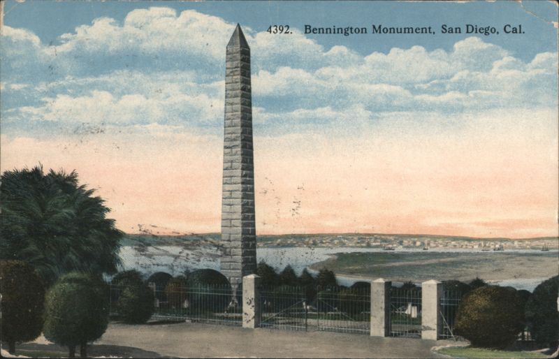 Bennington Monument, San Diego, California