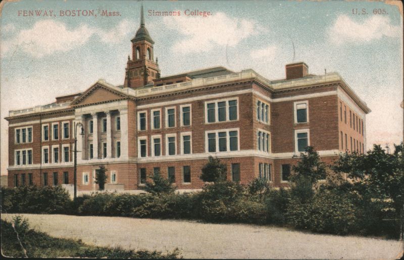 Simmons College Building, Fenway Boston Massachusetts