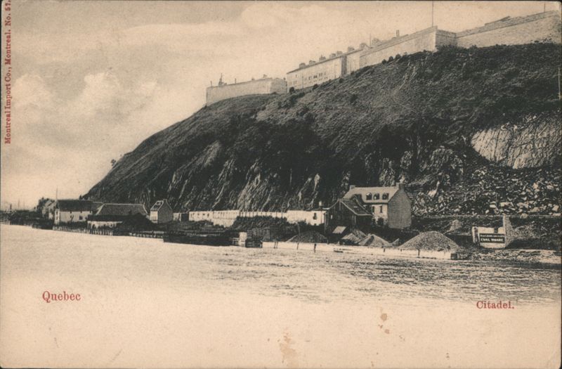 Quebec Citadel and Coal Wharf QC Canada