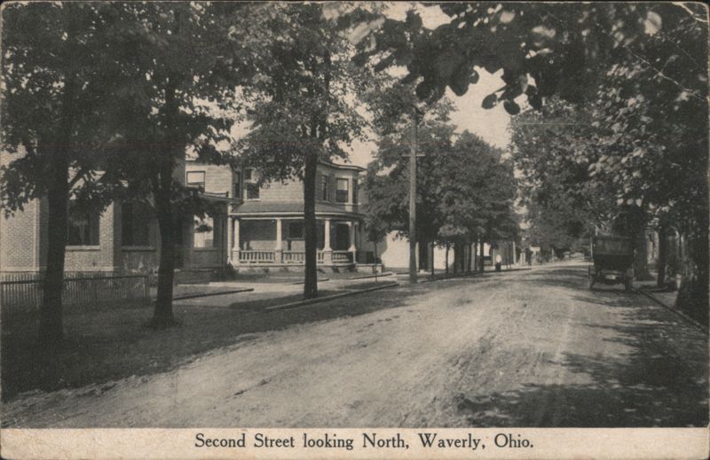 Second Street Looking North, Waverly, Ohio