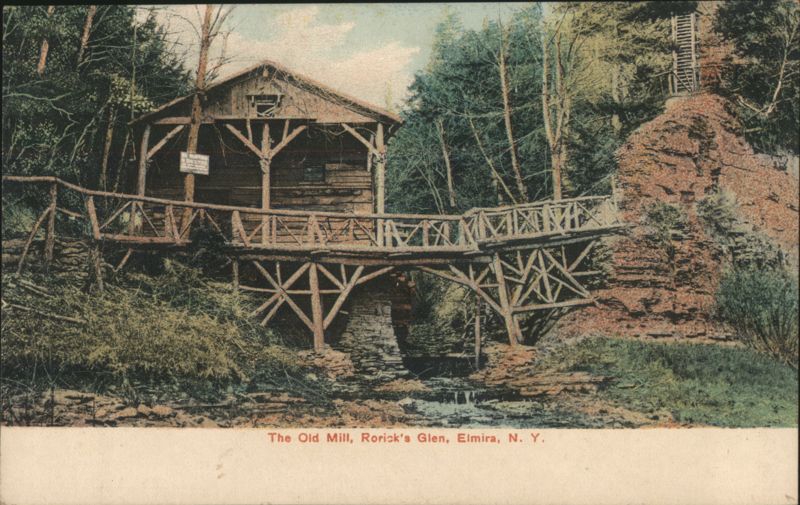 The Old Mill, Rorick's Glen, Elmira, New York