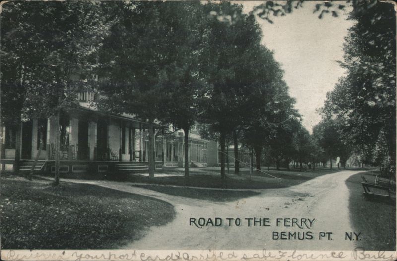 Road to the Ferry, Bemus Point, New York