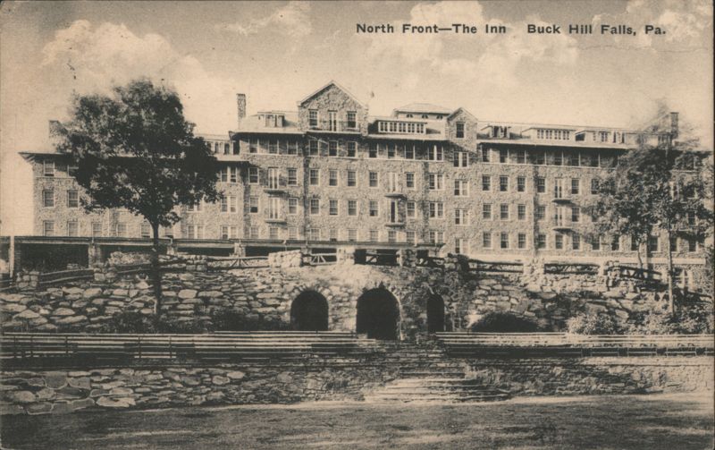 North Front of The Inn, Buck Hill Falls, Pennsylvania