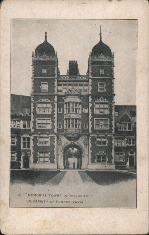 Memorial Tower Dormitories, University of Pennsylvania Philadelphia
