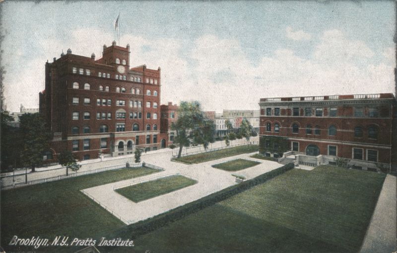 Pratt Institute Campus View, Brooklyn New York