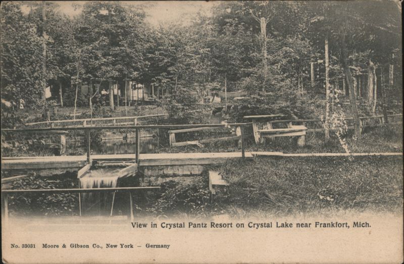 Crystal Pantz Resort on Crystal Lake Frankfort Michigan