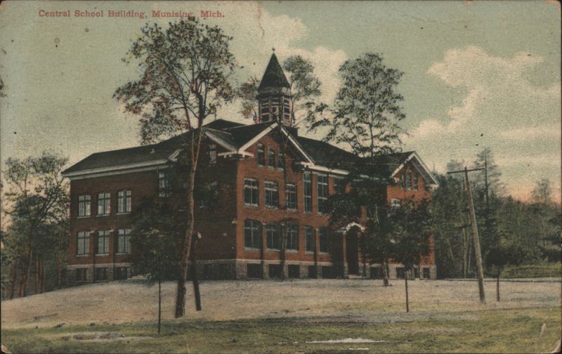 Central School Building, Munising, Michigan