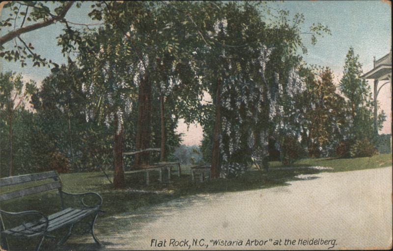 Wistaria Arbor at the Heidelberg, Flat Rock, North Carolina