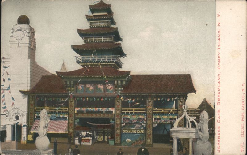 Japanese Cafe, Dreamland, Coney Island New York