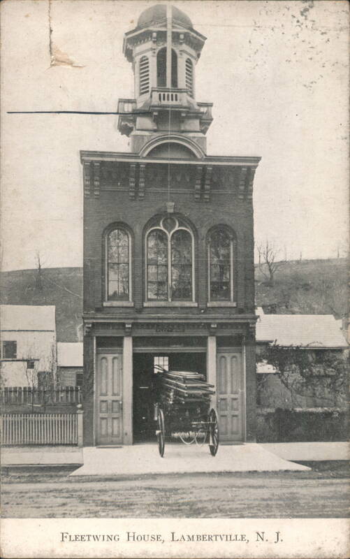 Fleetwing House Fire Station Lambertville New Jersey