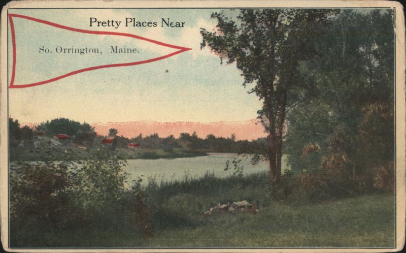 Pretty Places Near South Orrington, Maine
